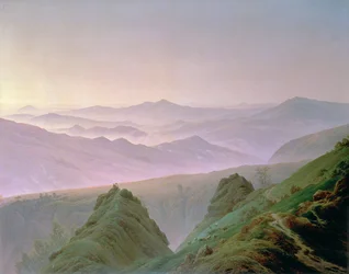 Matin dans les montagnes
